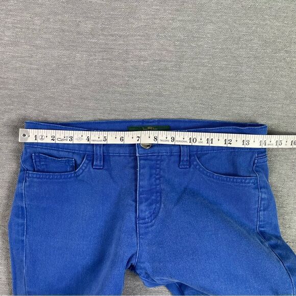 Lauren Ralph Lauren Blue Modern Straight Ankle Jeans Women’s Size 2P - Picture 7 of 10